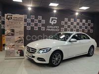 Usado Mercedes C180 156 CV (114 kW) 2014 Blanco Berlina