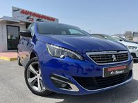 Usado Peugeot 308 SW GT-line 130 CV (95 kW) 2017 Azul Familiar