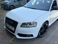 Usado Audi A3 Ambition 140 CV (102 kW) 2010 Blanco Utilitario