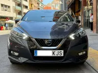 Usado Nissan Micra N-Connecta 90 CV (66 kW) 2018 Gris / plata Utilitario