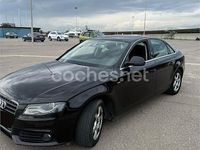 Usado Audi A4 S-Line 140 CV (102 kW) 2009 Negro Berlina
