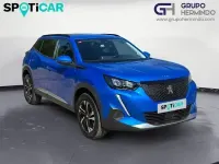 Usado Peugeot 2008 Allure 130 CV (95 kW) 2021 Azul SUV