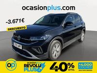 Usado VW T-Cross Life 116 CV (85 kW) 2024 Negro SUV