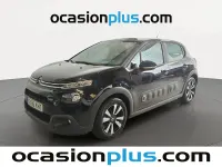 Usado Citroën C3 Feel 82 CV (60 kW) 2018 Negro Utilitario