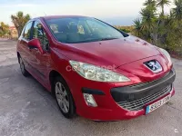 Usado Peugeot 308 Premium 120 CV (88 kW) 2007 Rojo Utilitario