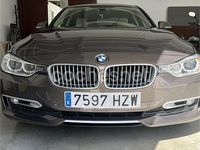 Usado BMW 320 Efficient Dynamics 163 CV (119 kW) 2014 Marrón Berlina