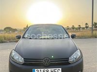 Usado VW Golf VI 105 CV (77 kW) 2011 Negro Utilitario