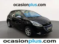 Usado Peugeot 208 Style 68 CV (50 kW) 2015 Azul Utilitario