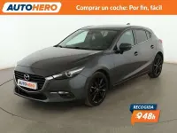 Usado Mazda 3 120 CV (88 kW) 2018 Negro Berlina
