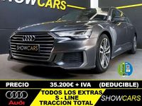 Usado Audi A6 Sport 265 CV (194 kW) 2021 Gris Familiar