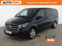 Käytetty Mercedes V220 Avantgarde 163 HP (119 kW) 2018 Sininen Tila-auto