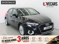 Usado Audi A3 Advanced Plus 116 CV (85 kW) 2022 Negro Berlina