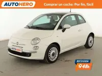 Usado Fiat 500 Lounge 71 CV (52 kW) 2014 Blanco Berlina