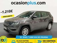 Usado Jeep Compass Sport 140 CV (102 kW) 2018 Gris SUV