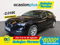 Usado Seat Leon Style 116 CV (85 kW) 2025 Negro Berlina
