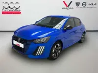 Usado Peugeot 208 Allure 100 CV (73 kW) 2024 Azul Utilitario