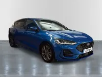 Usado Ford Focus ST-Line 125 CV (91 kW) 2023 Azul desert island (metalizado) Berlina