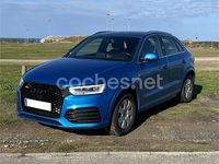 Usado Audi Q3 S-Line 150 CV (110 kW) 2016 Azul SUV