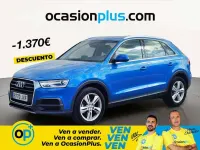 Usado Audi Q3 Design 150 CV (110 kW) 2017 Azul SUV