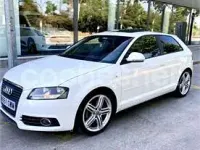 Usado Audi A3 Ambition 140 CV (102 kW) 2010 Blanco Utilitario