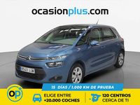 Usado Citroën C4 PureTech 130 CV (95 kW) 2015 Azul Monovolumen