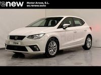 Usado Seat Ibiza Style 95 CV (69 kW) 2018 Blanco Berlina