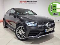Usado Mercedes GLC220 194 CV (142 kW) 2021 Negro Coupe