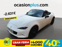 Usado Mazda MX5 Prime-Line 132 CV (97 kW) 2024 Blanco Descapotable