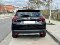 Käytetty Peugeot 2008 Allure 110 HP (80 kW) 2019 Musta Katumaasturi