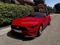 Usado Ford Mustang GT 450 CV (330 kW) 2018 Rojo Descapotable
