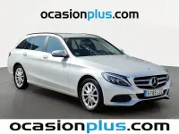 Usado Mercedes C180 116 CV (85 kW) 2017 Gris Familiar
