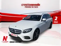 Usado Mercedes E220 194 CV (142 kW) 2019 Blanco Familiar