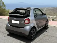 Usado Smart ForTwo Cabrio Prime 90 CV (66 kW) 2017 Gris / plata Descapotable