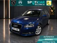 Usado Audi A3 Sportback Attraction 105 CV (77 kW) 2012 Azul Utilitario