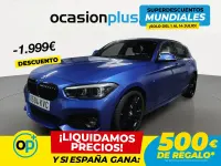 Usado BMW 120 184 CV (135 kW) 2019 Azul Utilitario
