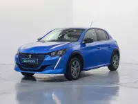 Usado Peugeot e-208 Allure 100 kW (136 CV) 2023 Azul Utilitario