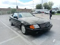 Usado Mercedes SL320 231 CV (169 kW) 1993 Negro Descapotable