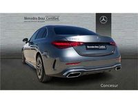 Usado Mercedes C220 AMG line 200 CV (147 kW) 2022 Gris selenita Berlina