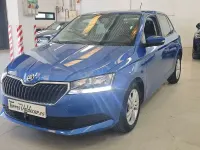 Usado Skoda Fabia Ambition 110 CV (80 kW) 2020 Azul Utilitario