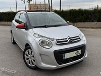 Usado Citroën C1 Feel 82 CV (60 kW) 2014 Gris / plata Utilitario