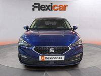 Usado Seat Leon Style 130 CV (95 kW) 2021 Azul Familiar