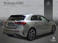 Usado Mercedes A180 AMG line 116 CV (85 kW) 2020 Plata mojave Berlina