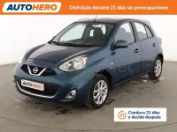 Usado Nissan Micra Acenta 80 CV (58 kW) 2017 Azul Utilitario