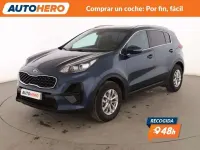 Usado Kia Sportage Plus 132 CV (97 kW) 2019 Azul SUV