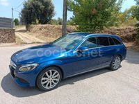 Usado Mercedes C220 Avantgarde 170 CV (125 kW) 2015 Azul Familiar