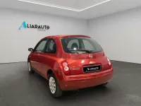 Usado Nissan Micra Visia 80 CV (58 kW) 2008 Rojo Utilitario