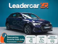 Usado Audi A3 S-Line 204 CV (150 kW) 2021 Azul Berlina