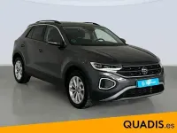 Usado VW T-Roc Life 150 CV (110 kW) 2023 Gris SUV