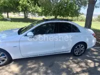 Usado Mercedes C350e Exclusive 279 CV (205 kW) 2017 Blanco Berlina
