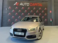 Usado Audi A3 Attraction 110 CV (80 kW) 2014 Gris / plata Berlina